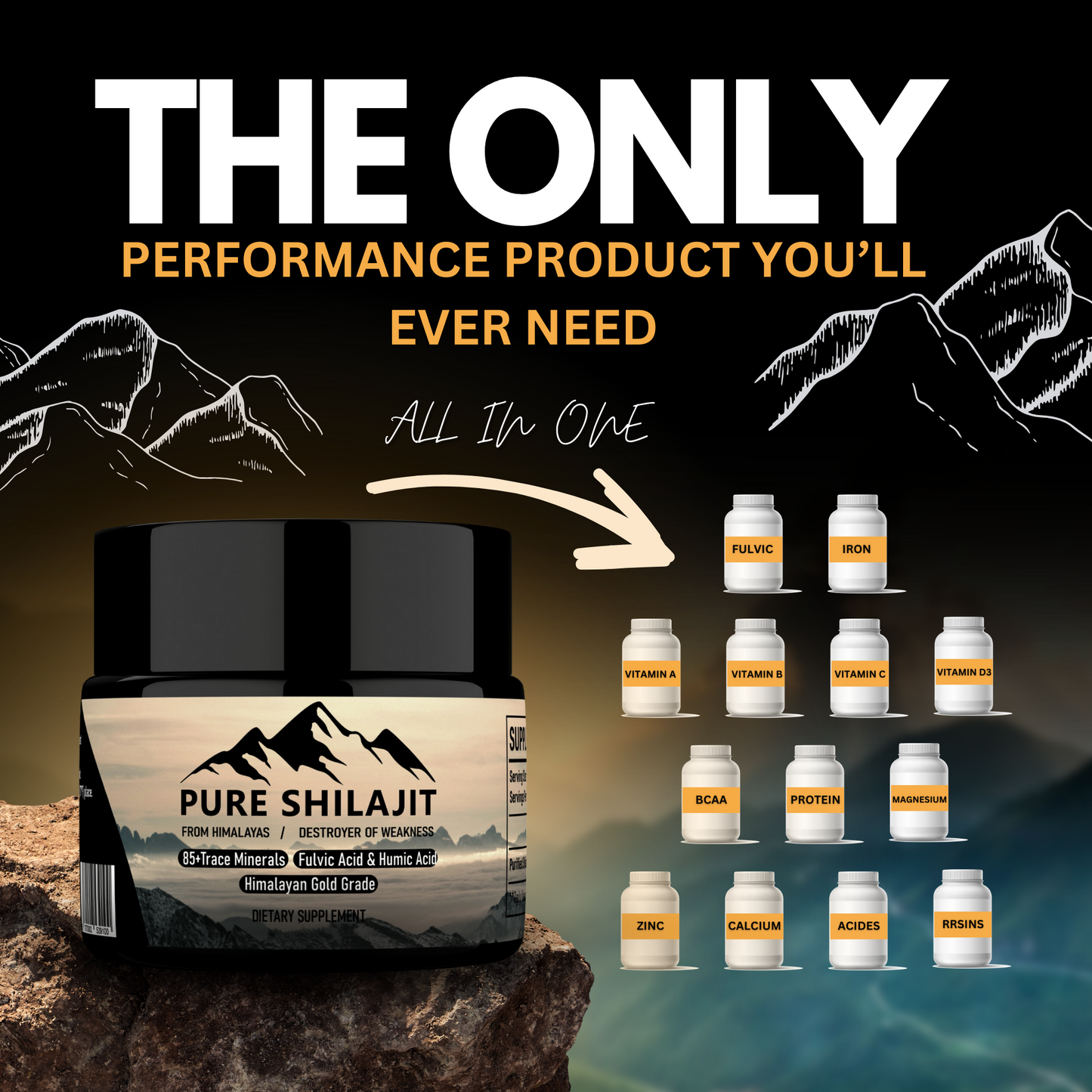 Pure Shilajit | The Healer Of All Weaknesses