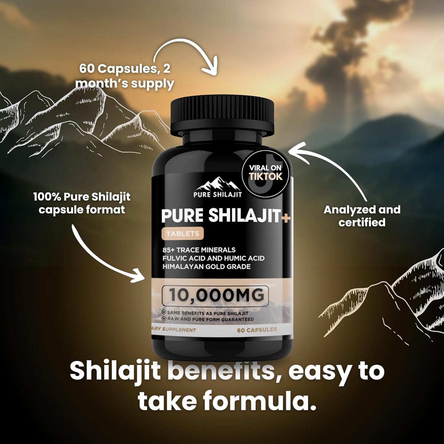 Pure Shilajit Capsules