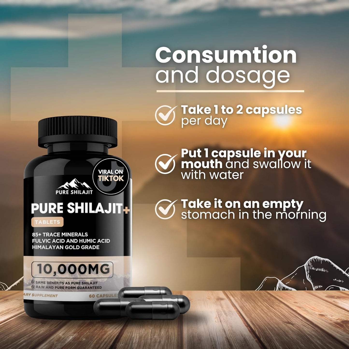 Pure Shilajit Capsules