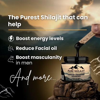 Pure Shilajit | The Healer Of All Weaknesses