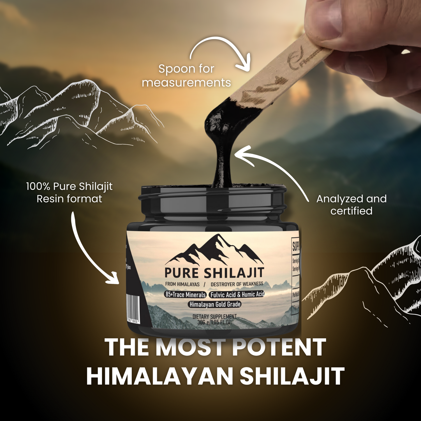 Pure Shilajit | The Healer Of All Weaknesses